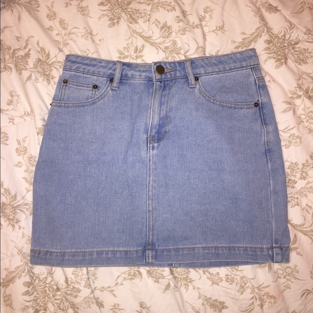 denim skirt